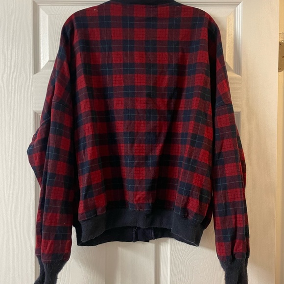 Pendleton Wool Plaid Cardigan - Picture 2 of 3